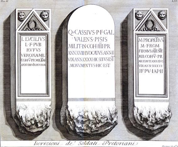 Große Abbildung Nr.1: 125-4172 Piranesi, Giovanni Battista: (Künstlergraphik)