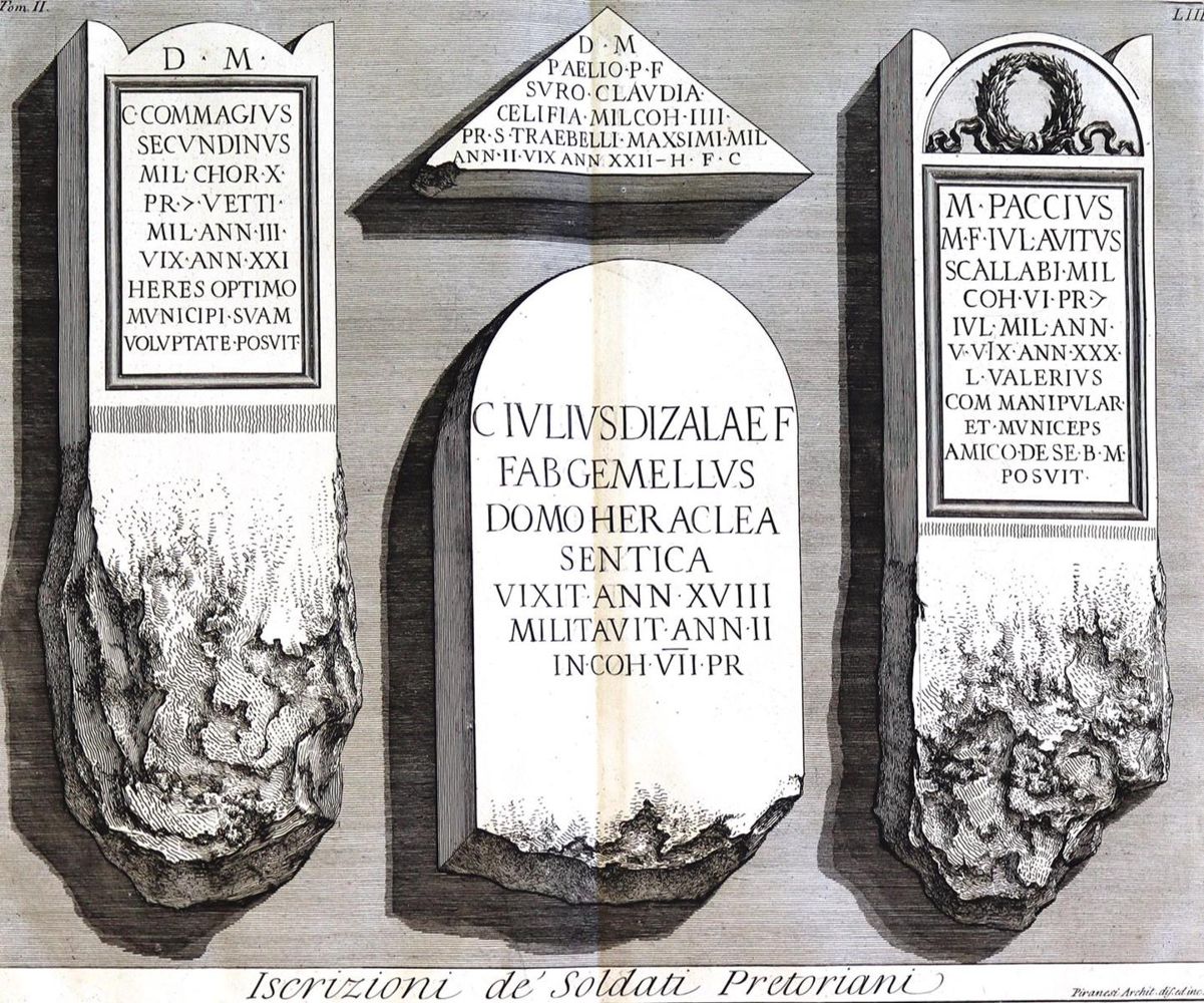 Große Abbildung Nr.2: 125-4172 Piranesi, Giovanni Battista: (Künstlergraphik)