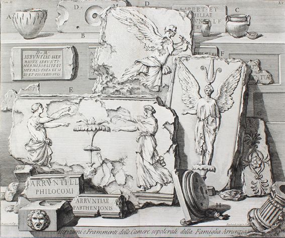 Große Abbildung Nr.1: 125-4174 Piranesi, Giovanni Battista: (Künstlergraphik)