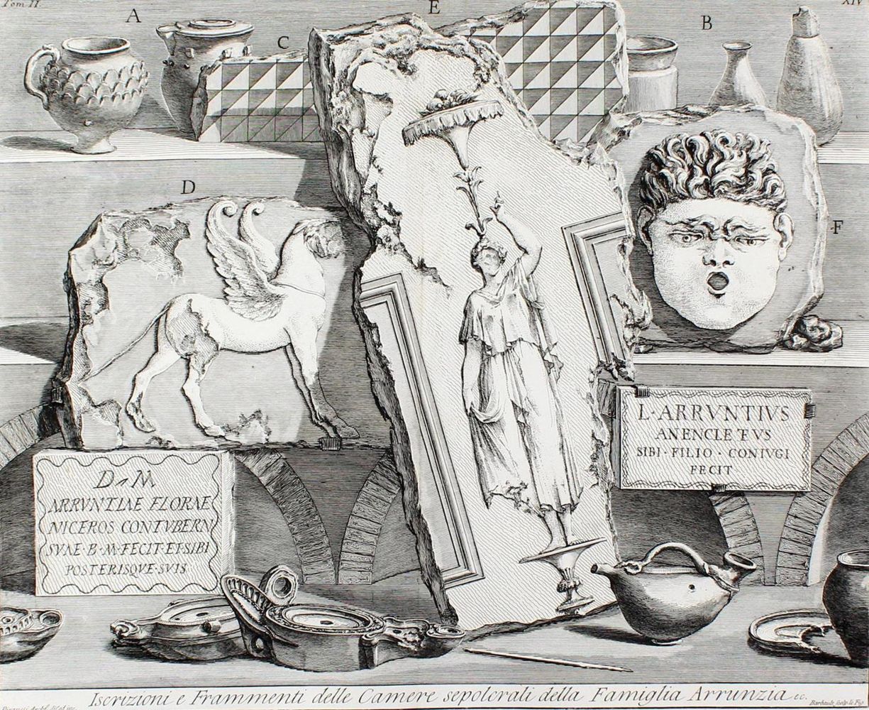 Große Abbildung Nr.2: 125-4174 Piranesi, Giovanni Battista: (Künstlergraphik)