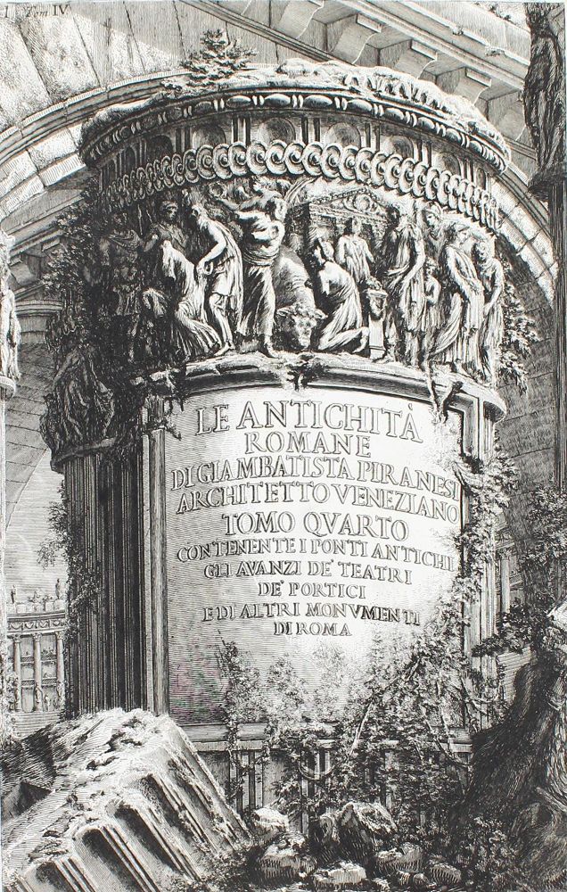 Große Abbildung Nr.2: 125-4175 Piranesi, Giovanni Battista: (Künstlergraphik)