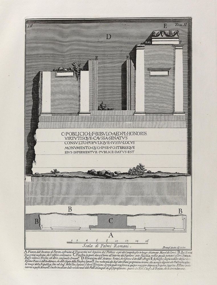 Große Abbildung Nr.1: 125-4176 Piranesi, Giovanni Battista: (Künstlergraphik)