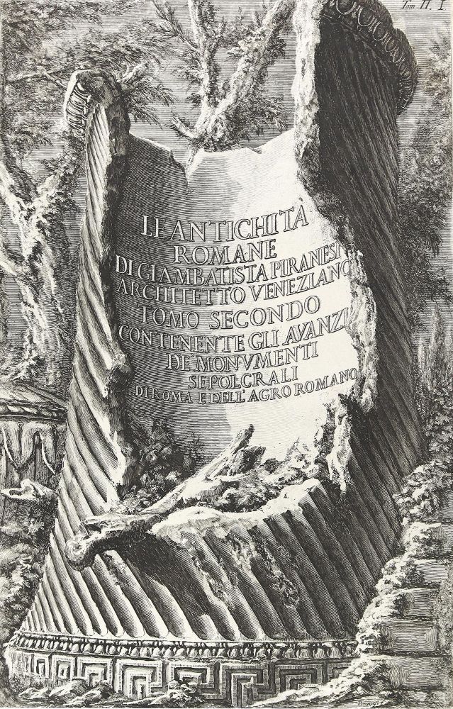 Große Abbildung Nr.2: 125-4176 Piranesi, Giovanni Battista: (Künstlergraphik)
