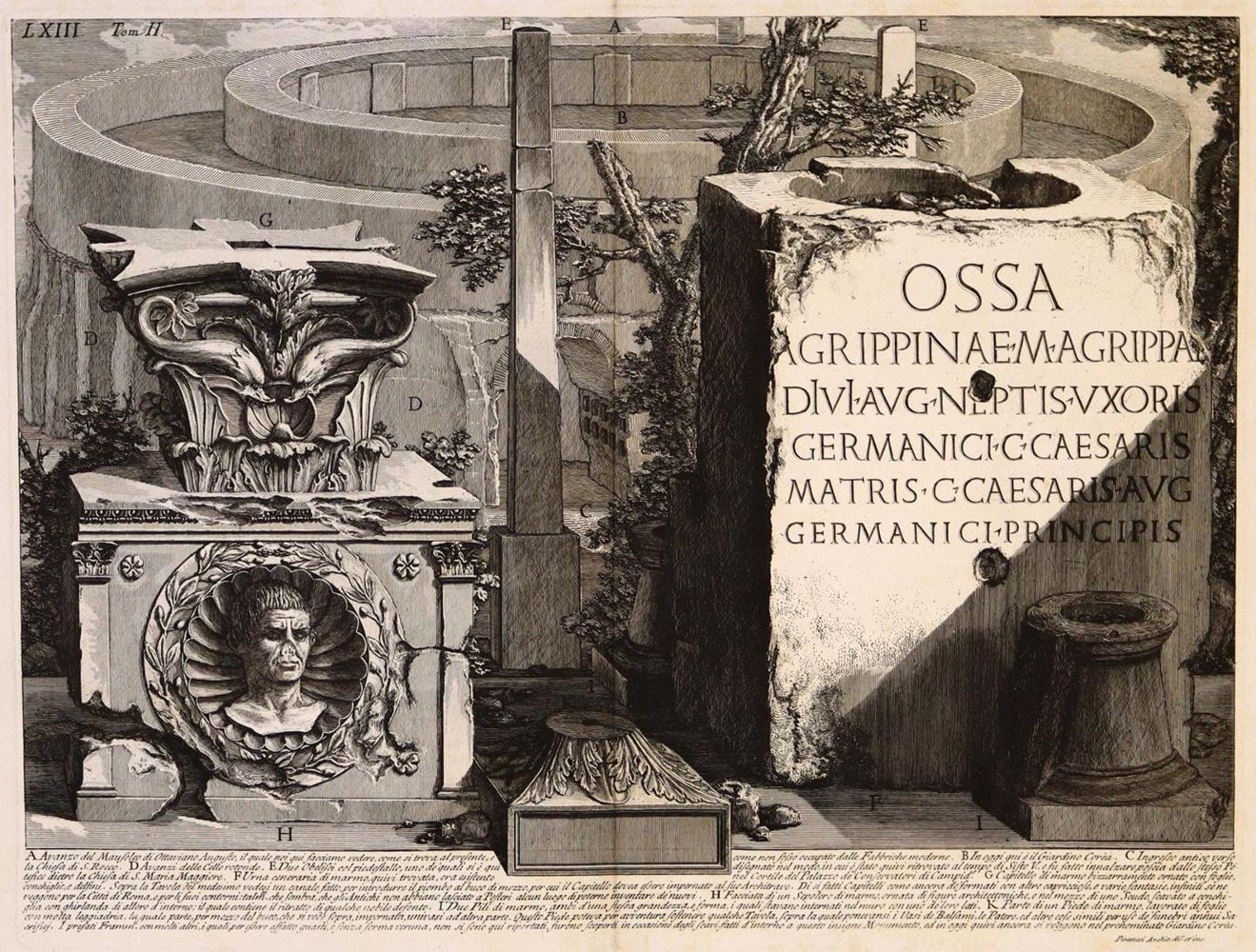 Große Abbildung Nr.1: 125-4178 Piranesi, Giovanni Battista: (Künstlergraphik)