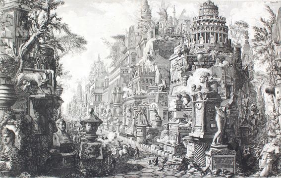Große Abbildung Nr.1: 125-4179 Piranesi, Giovanni Battista: (Künstlergraphik)
