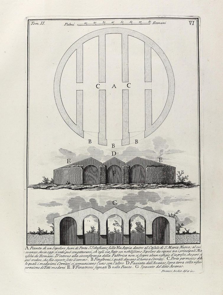 Große Abbildung Nr.1: 125-4180 Piranesi, Giovanni Battista: (Künstlergraphik)