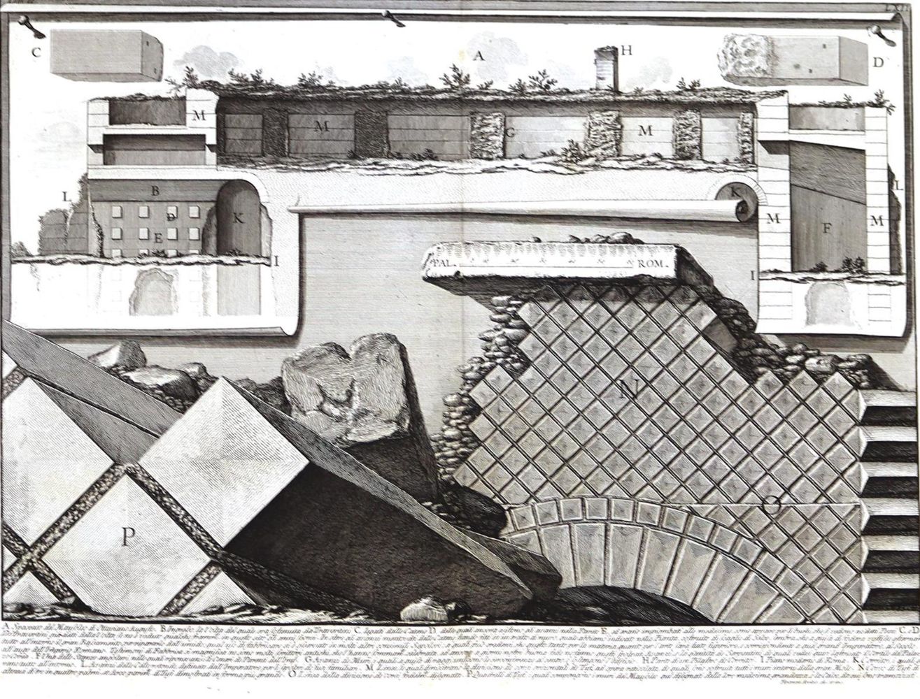 Große Abbildung Nr.2: 125-4182 Piranesi, Giovanni Battista: (Künstlergraphik)