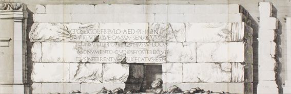 Große Abbildung Nr.1: 125-4183 Piranesi, Giovanni Battista: (Künstlergraphik)