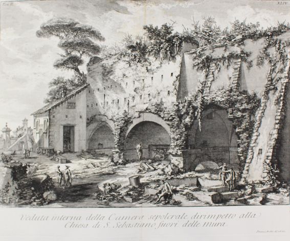 Große Abbildung Nr.1: 125-4187 Piranesi, Giovanni Battista: (Künstlergraphik)