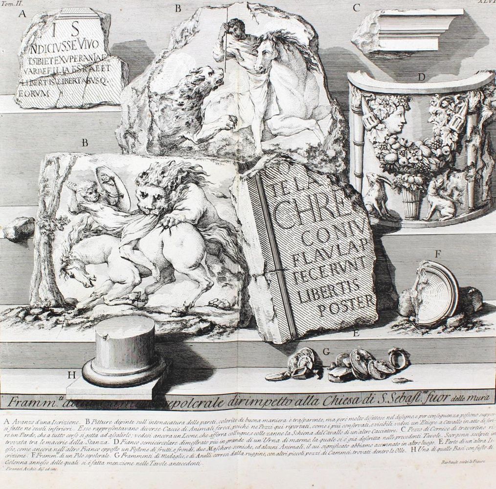 Große Abbildung Nr.2: 125-4188 Piranesi, Giovanni Battista: (Künstlergraphik)