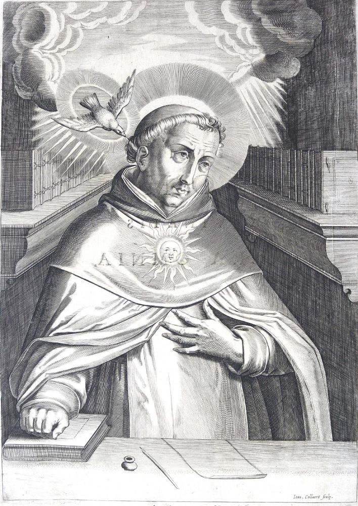 Große Abbildung Nr.1: 125-419 Thomas von Aquin.: (Alte Drucke, Handschriften und Theologie)