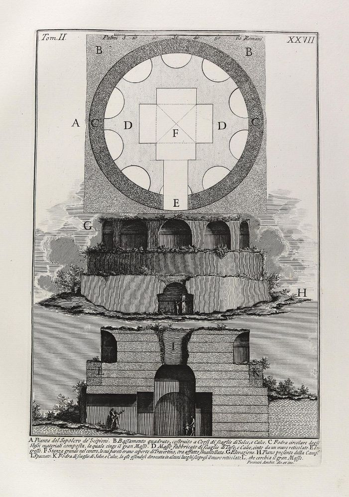 Große Abbildung Nr.1: 125-4194 Piranesi, Giovanni Battista: (Künstlergraphik)