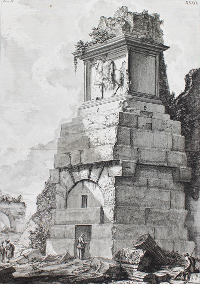 Große Abbildung Nr.1: 125-4196 Piranesi, Giovanni Battista: (Künstlergraphik)