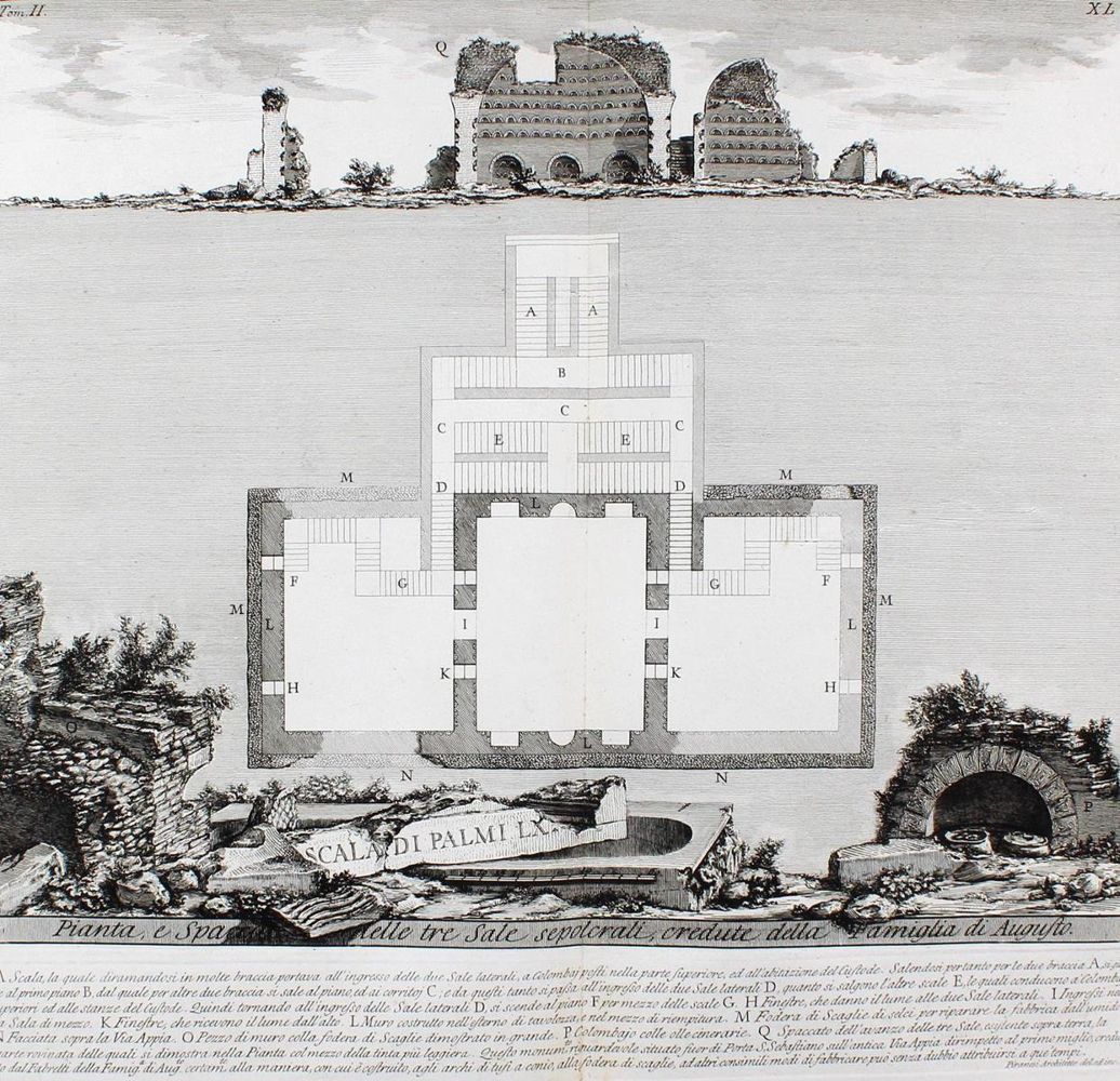Große Abbildung Nr.2: 125-4196 Piranesi, Giovanni Battista: (Künstlergraphik)