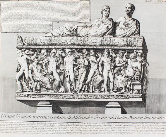 Große Abbildung Nr.1: 125-4200 Piranesi, Giovanni Battista: (Künstlergraphik)