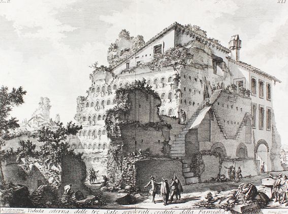 Große Abbildung Nr.1: 125-4201 Piranesi, Giovanni Battista: (Künstlergraphik)