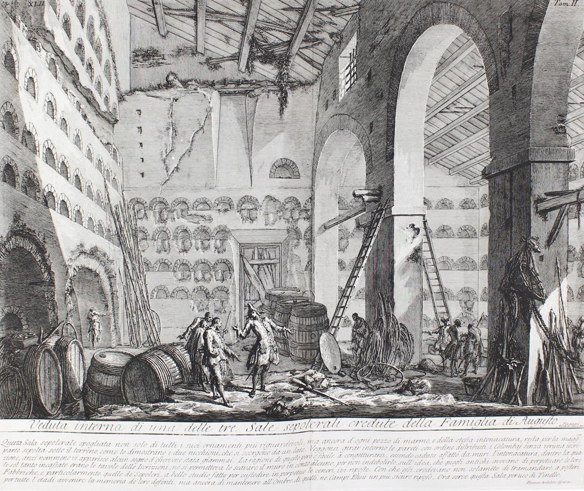 Große Abbildung Nr.2: 125-4201 Piranesi, Giovanni Battista: (Künstlergraphik)