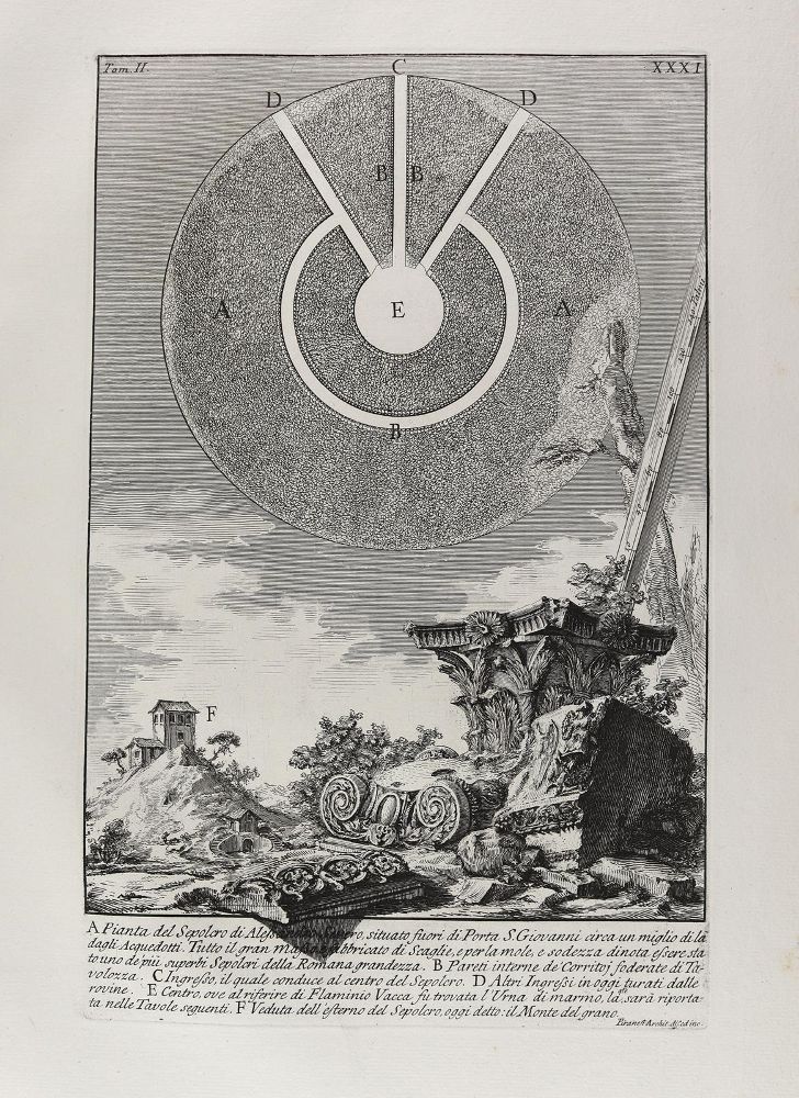Große Abbildung Nr.1: 125-4202 Piranesi, Giovanni Battista: (Künstlergraphik)