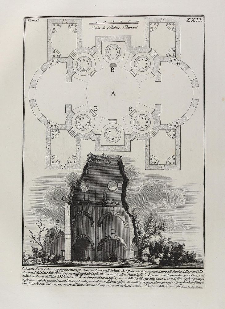 Große Abbildung Nr.2: 125-4202 Piranesi, Giovanni Battista: (Künstlergraphik)