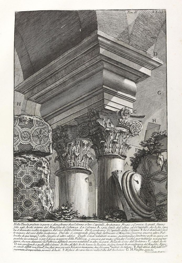 Große Abbildung Nr.1: 125-4208 Piranesi, Giovanni Battista: (Künstlergraphik)
