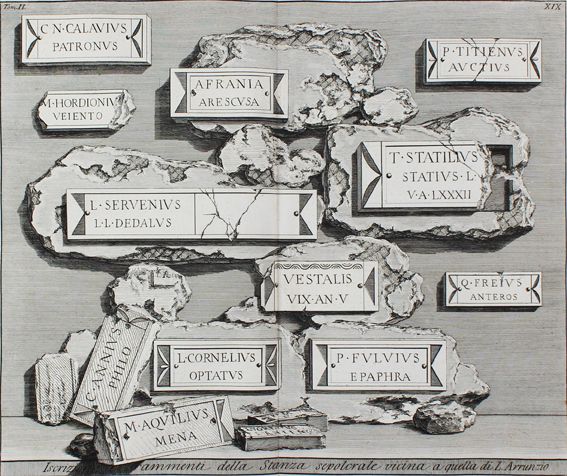 Große Abbildung Nr.1: 125-4213 Piranesi, Giovanni Battista: (Künstlergraphik)