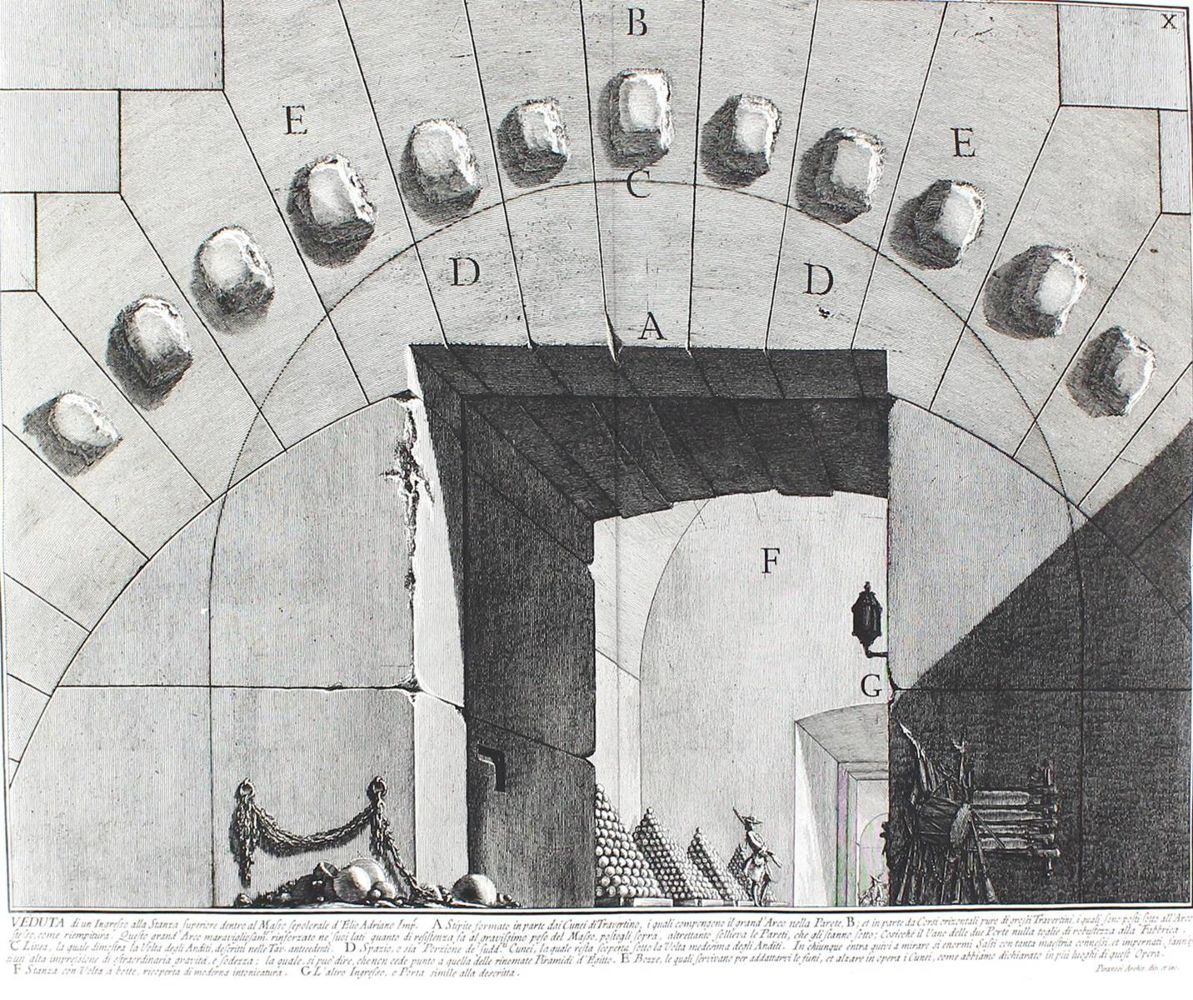 Große Abbildung Nr.2: 125-4216 Piranesi, Giovanni Battista: (Künstlergraphik)