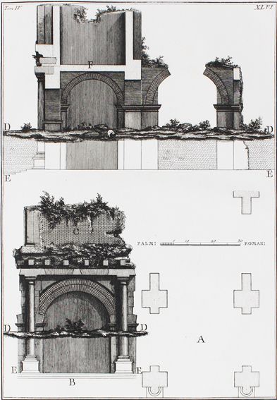 Große Abbildung Nr.1: 125-4223 Piranesi, Giovanni Battista: (Künstlergraphik)