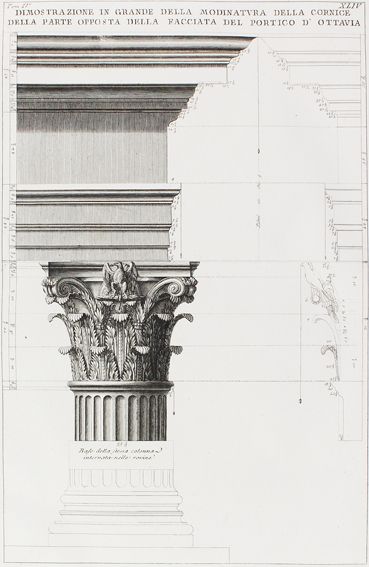 Große Abbildung Nr.2: 125-4224 Piranesi, Giovanni Battista: (Künstlergraphik)