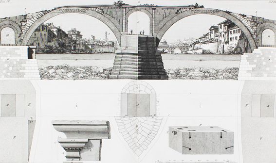 Große Abbildung Nr.1: 125-4225 Piranesi, Giovanni Battista: (Künstlergraphik)