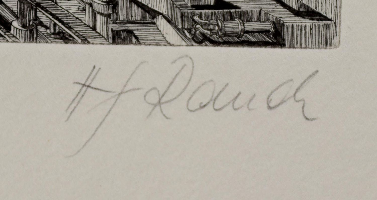Große Abbildung Nr.4: 125-4263 Rauch, Hans Georg: (Künstlergraphik)