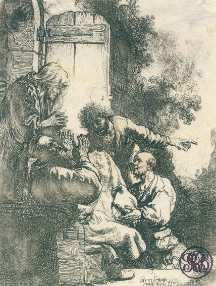 Große Abbildung Nr.1: 125-4273 Rembrandt, Harmensz van Rijn: (Künstlergraphik)