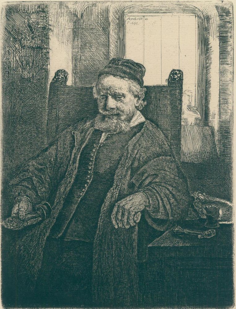 Große Abbildung Nr.1: 125-4274 Rembrandt, Harmensz van Rijn: (Künstlergraphik)