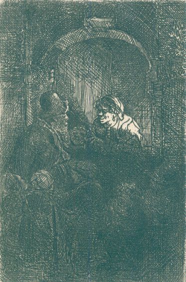 Große Abbildung Nr.1: 125-4276 Rembrandt, Harmensz van Rijn: (Künstlergraphik)