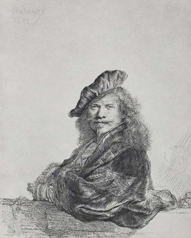 Große Abbildung Nr.1: 125-4282 Rembrandt, Harmensz van Rijn: (Künstlergraphik)
