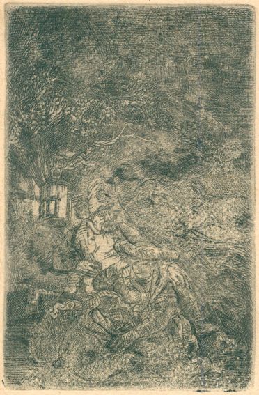 Große Abbildung Nr.1: 125-4283 Rembrandt, Harmensz van Rijn: (Künstlergraphik)