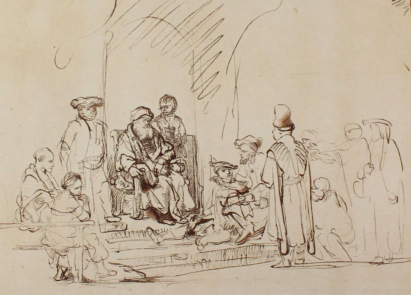 Große Abbildung Nr.1: 125-4285 Rembrandt, Harmensz van Rijn: (Künstlergraphik)