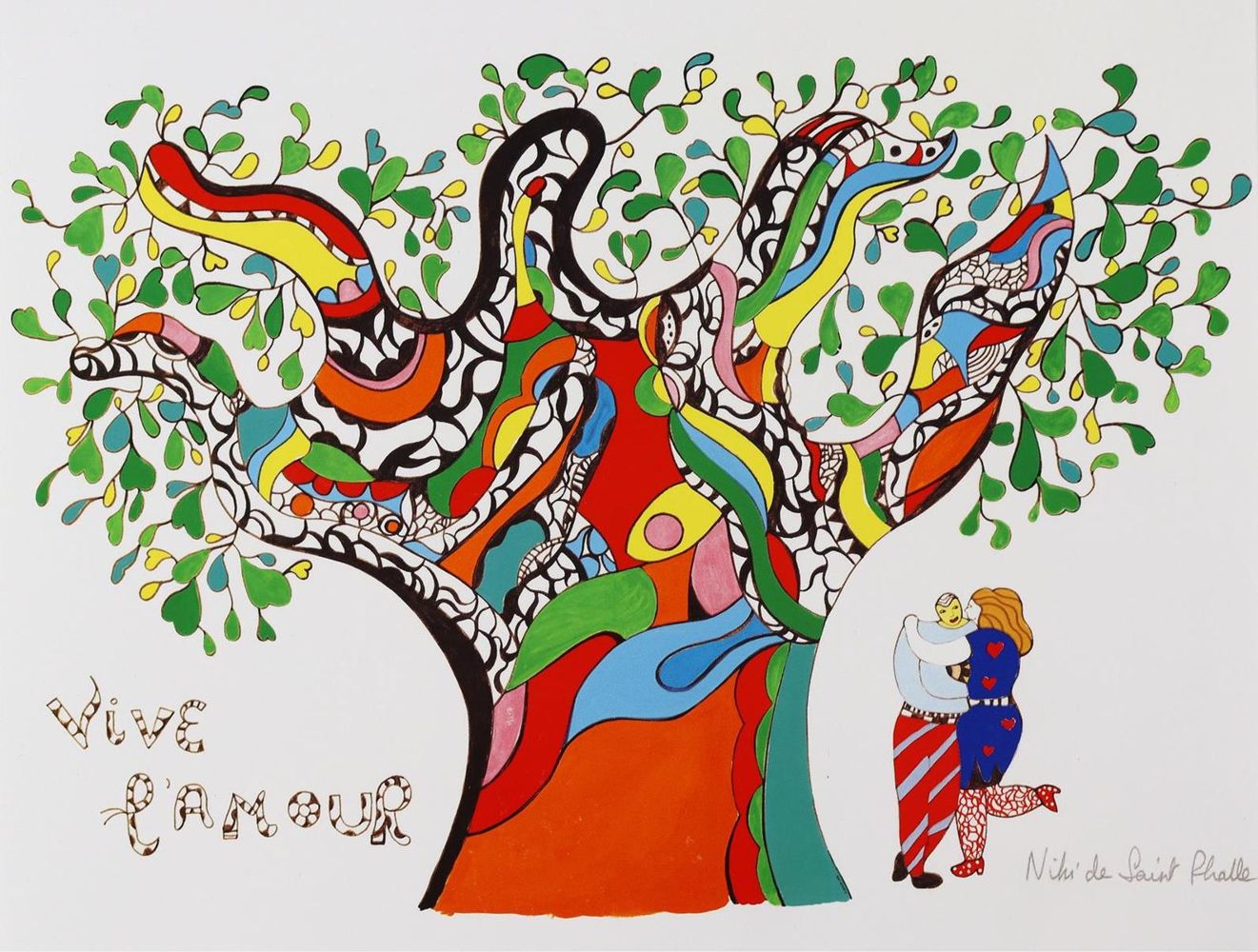 Große Abbildung Nr.1: 125-4317 Saint Phalle, Nikki de: (Künstlergraphik)