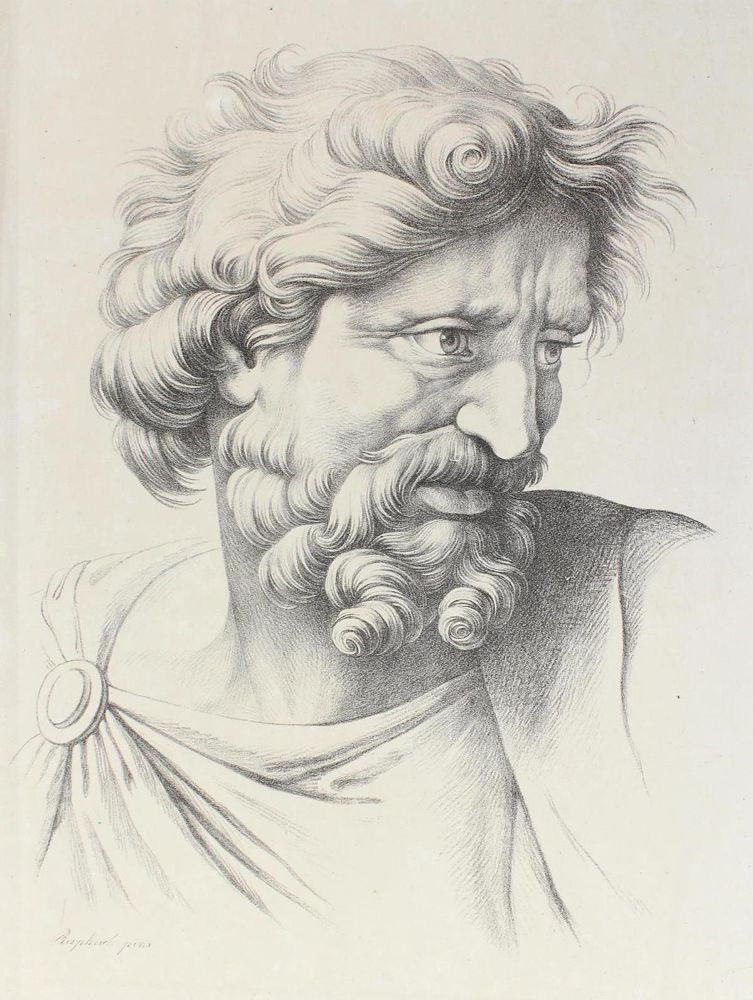 Große Abbildung Nr.2: 125-4326 Santi, Raffaello: (Künstlergraphik)