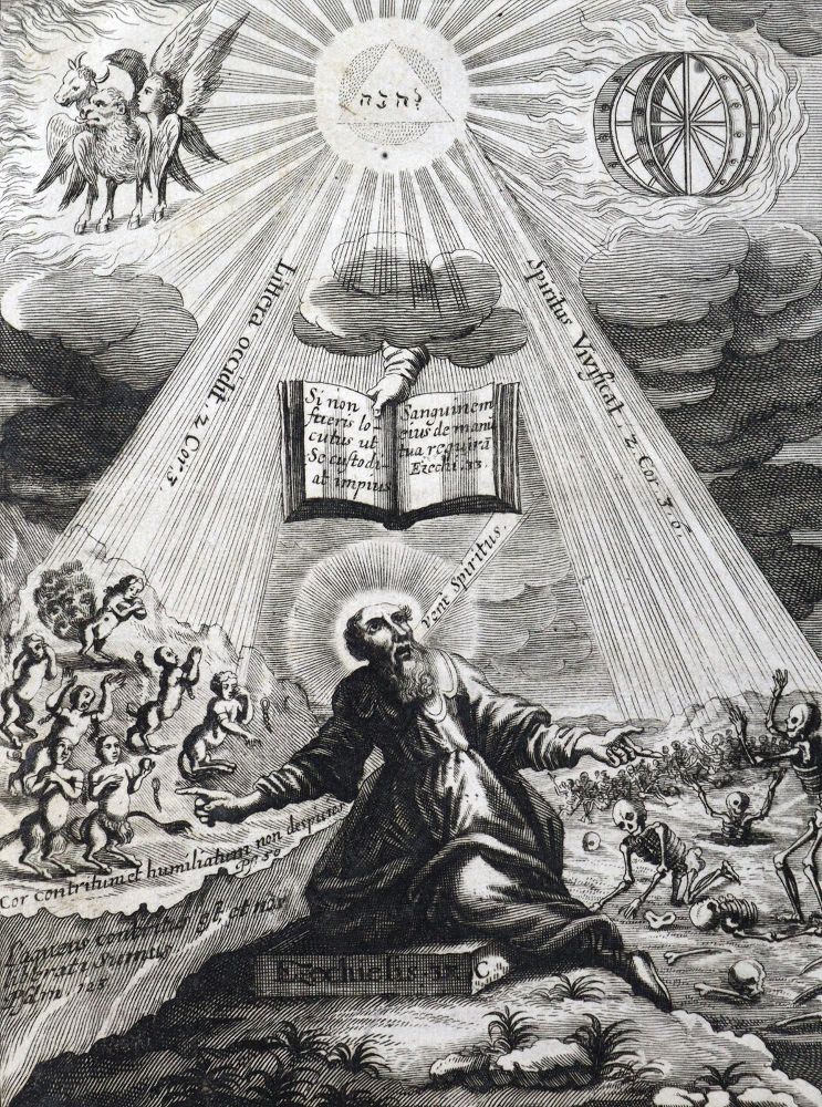 Große Abbildung Nr.3: 125-433 Vier: (Alte Drucke, Handschriften und Theologie)