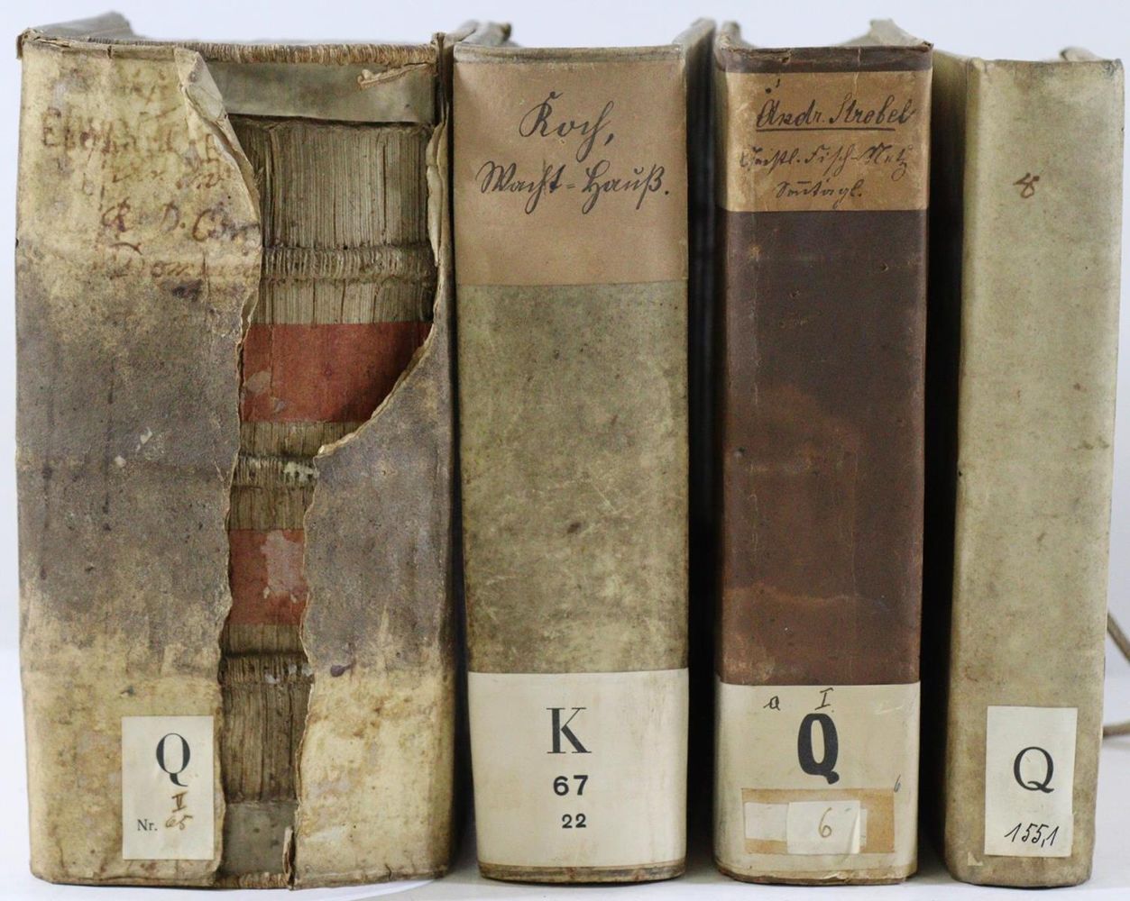 Große Abbildung Nr.9: 125-433 Vier: (Alte Drucke, Handschriften und Theologie)