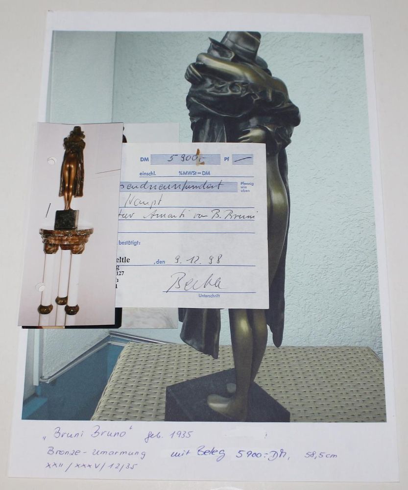 Große Abbildung Nr.8: 125-4357 Bruni, Bruno: (Künstlergraphik, Skulpturen - Plastiken)