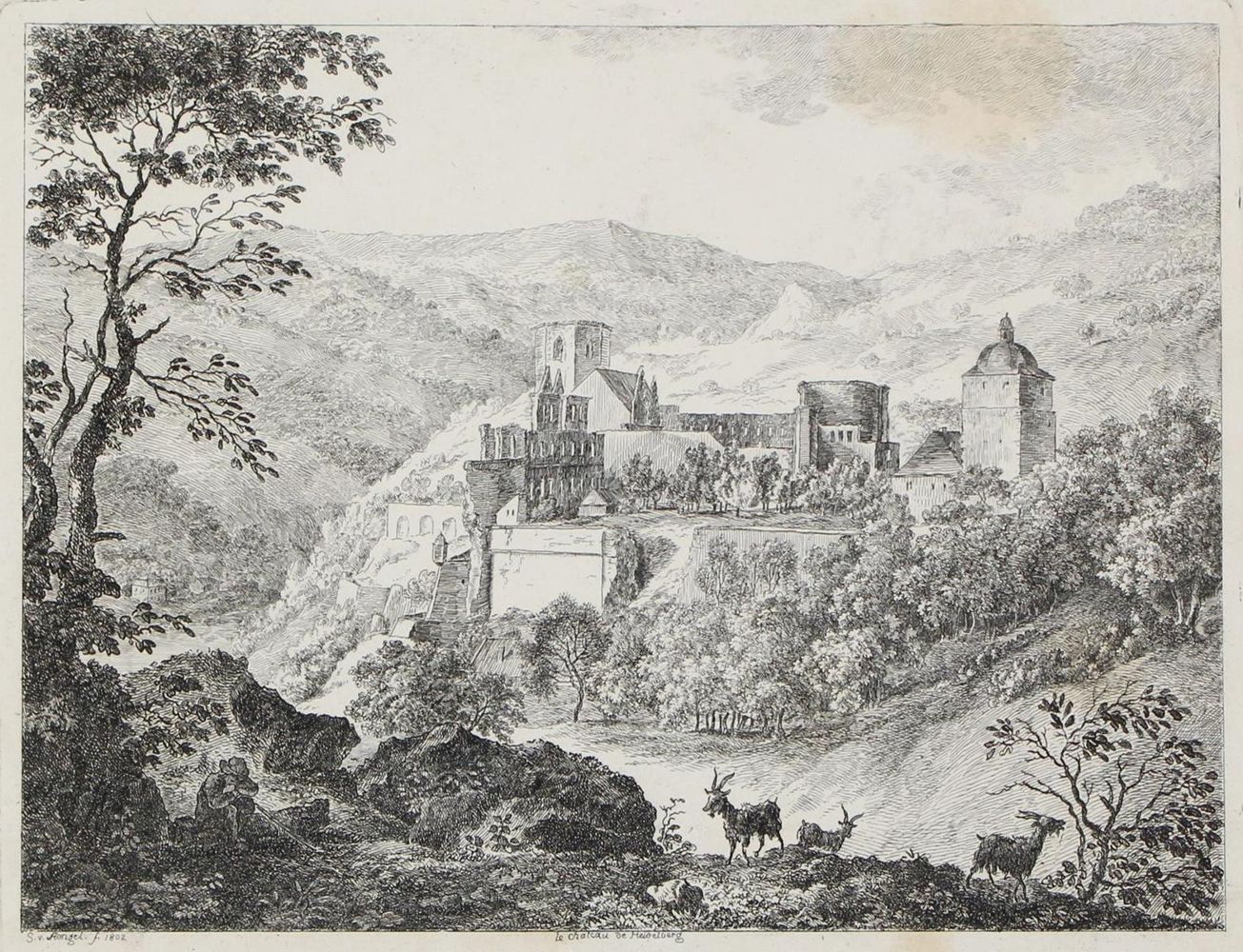 Große Abbildung Nr.1: 125-4373 Stengel, Stephan Christian von: (Künstlergraphik)