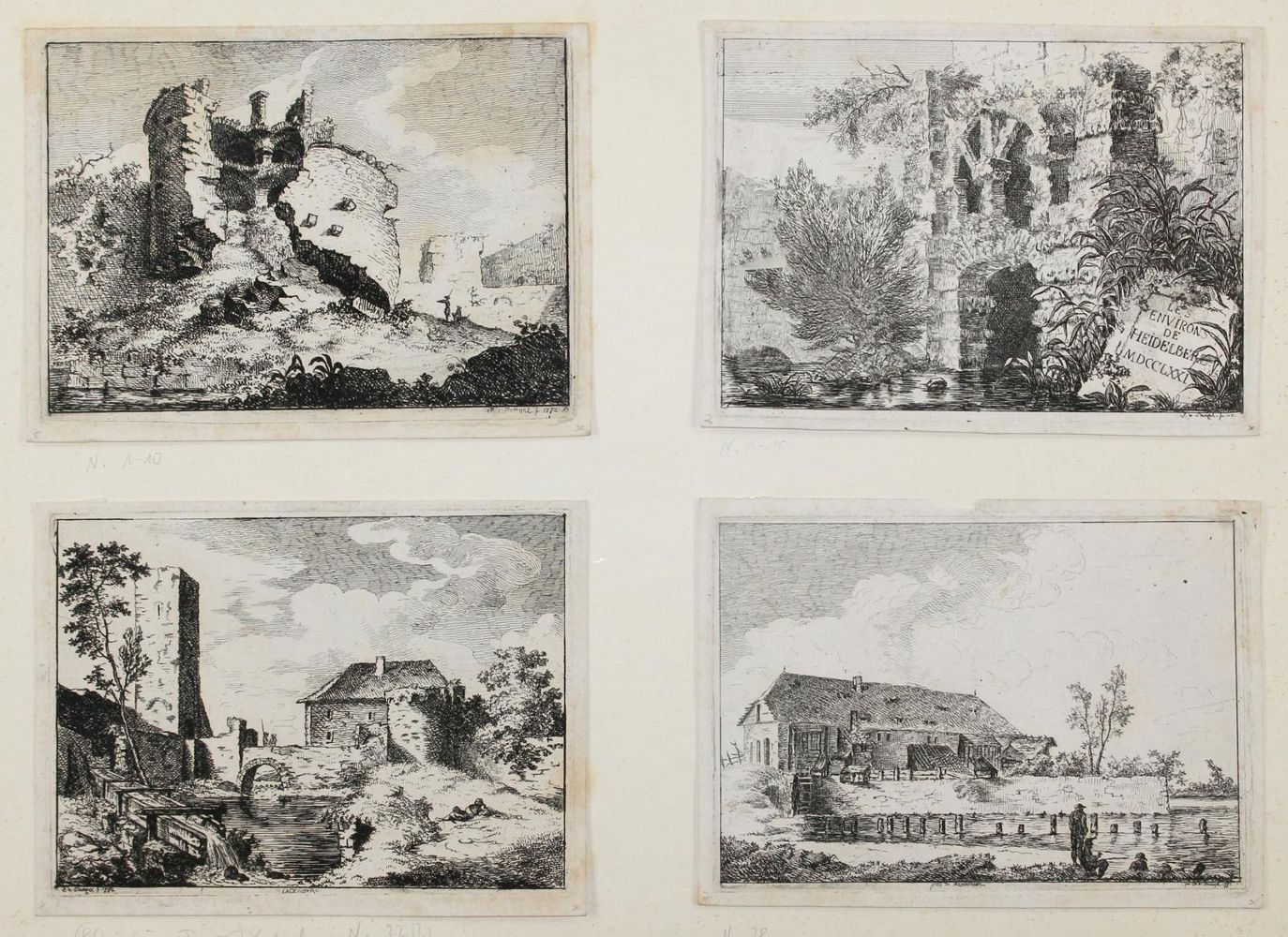 Große Abbildung Nr.2: 125-4373 Stengel, Stephan Christian von: (Künstlergraphik)