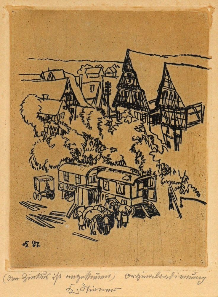 Große Abbildung Nr.1: 125-4375 Stirner, Karl: (Künstlergraphik)