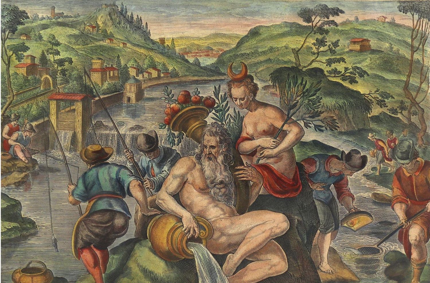 Große Abbildung Nr.1: 125-4377 Stradanus, Johanes: (Künstlergraphik)