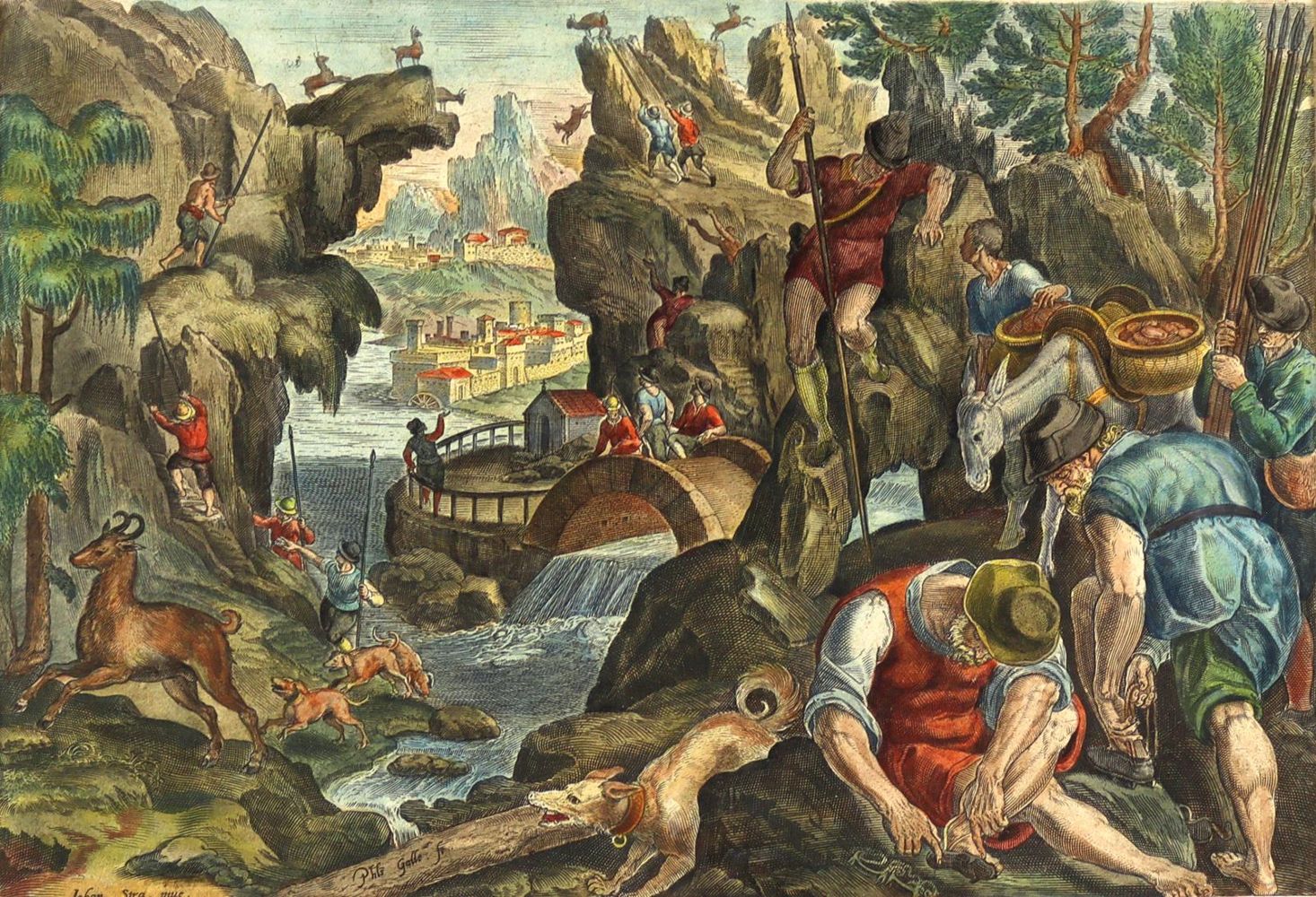 Große Abbildung Nr.5: 125-4377 Stradanus, Johanes: (Künstlergraphik)