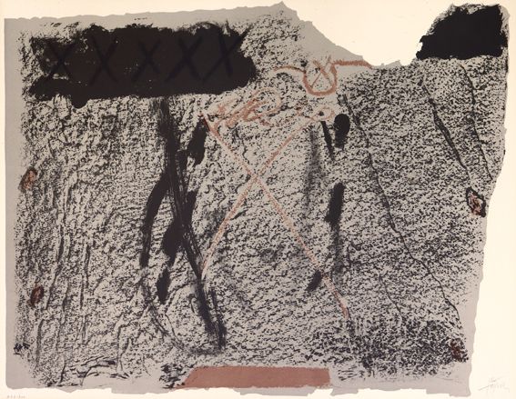 Große Abbildung Nr.1: 125-4391 Tàpies, Antoni: (Künstlergraphik)