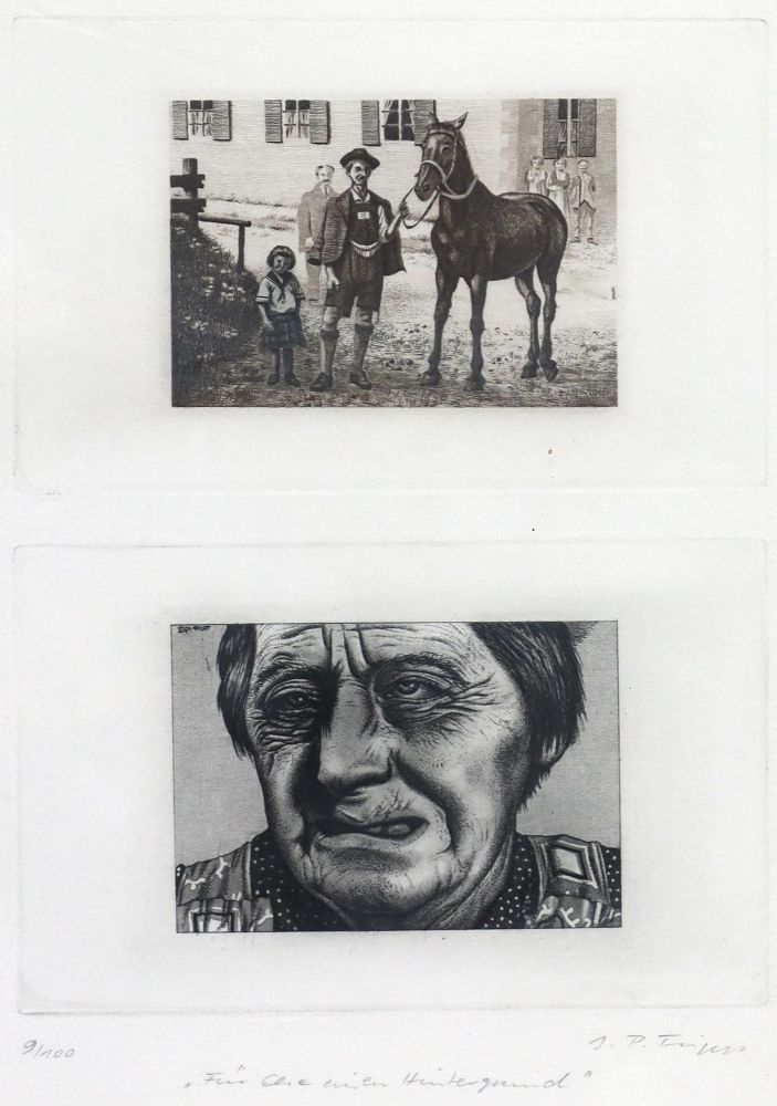 Große Abbildung Nr.7: 125-4410 Tripp, Jan Peter: (Künstlergraphik)