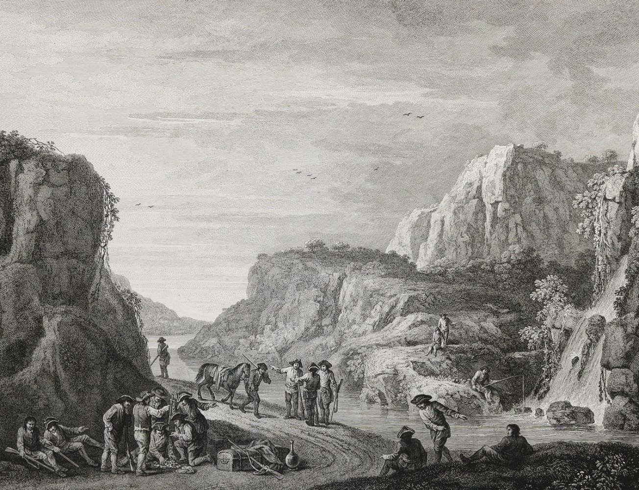 Große Abbildung Nr.1: 125-4439 Vivares, Francois: (Künstlergraphik)