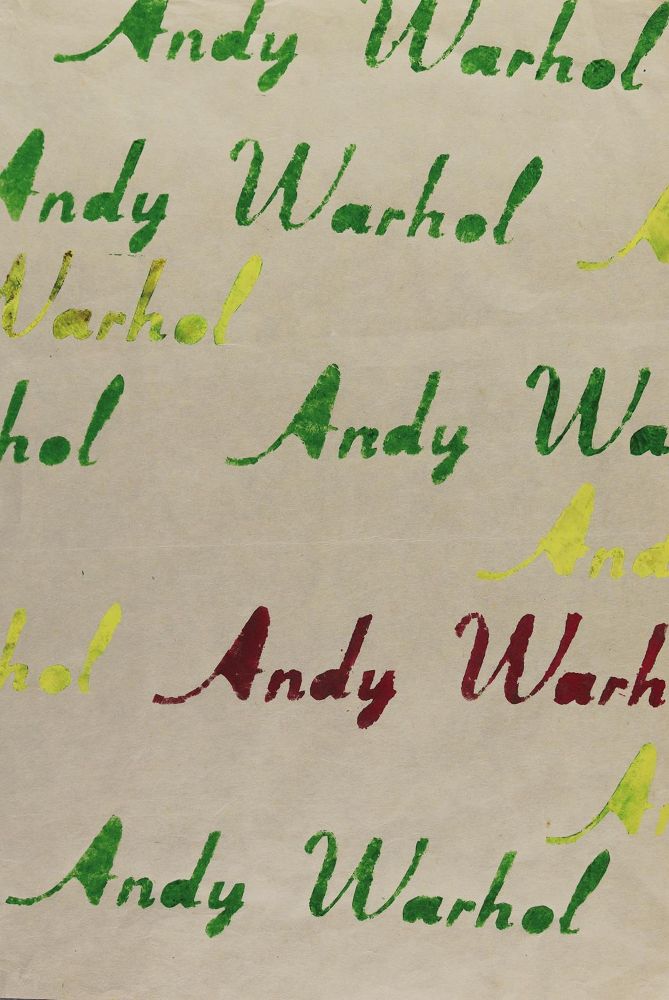 Große Abbildung Nr.2: 125-4450 Warhol, Andy: (Künstlergraphik)